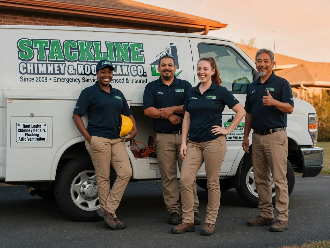 Chimney flashing repair company in Casco, ME